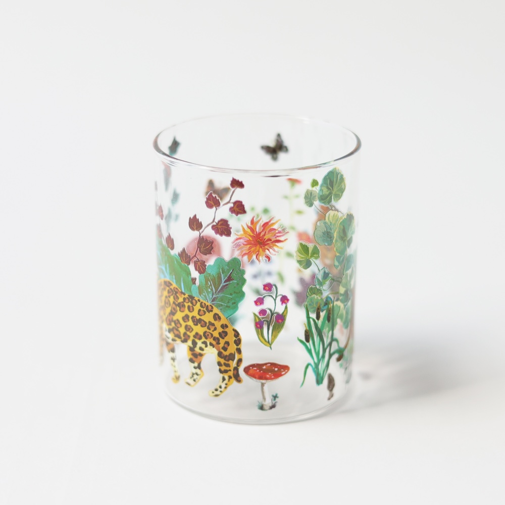 Nathalie Lete Heat resistant Middle glass Jungle | 8000000works